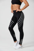 Women’s Printed Workout Leggings – Slim Fit Pencil Pants