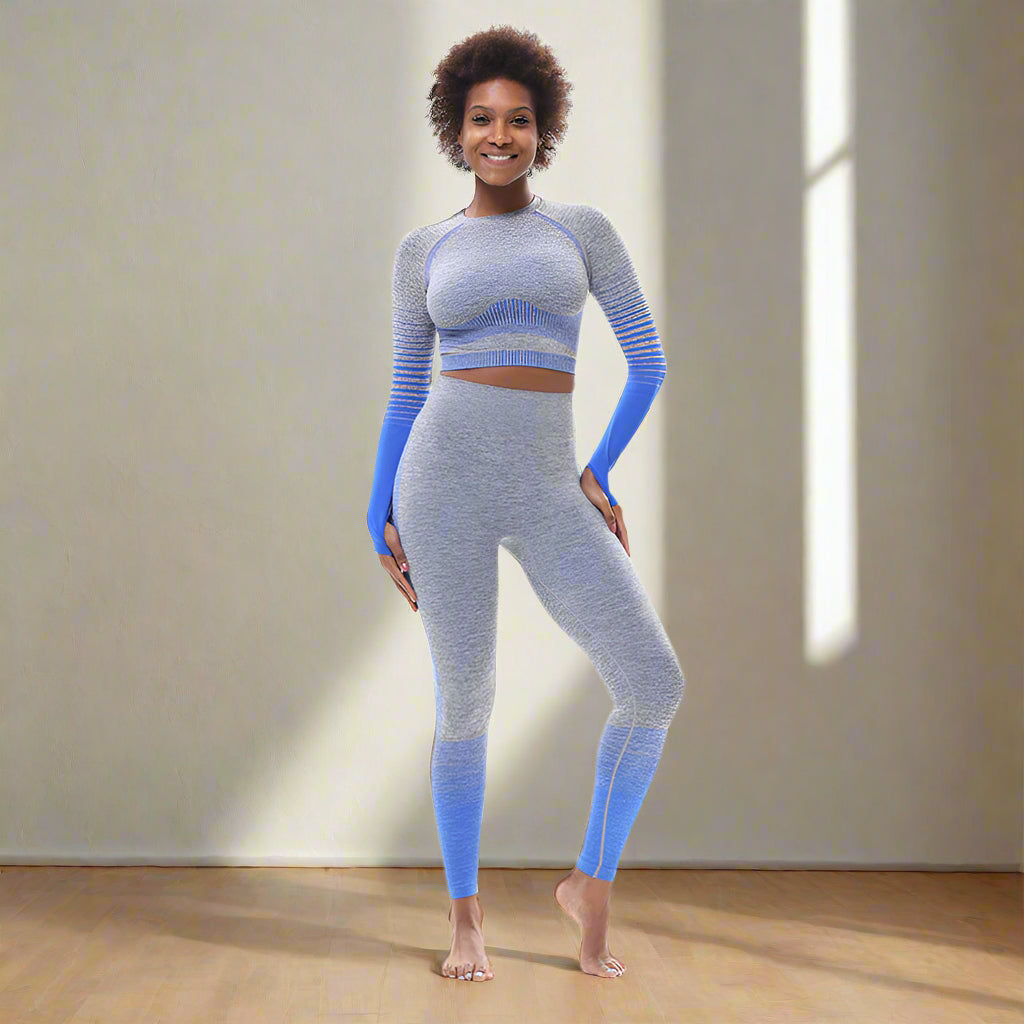 🧘‍♀️ Tight-Fitting Butt-Lifting Seamless Yoga Set