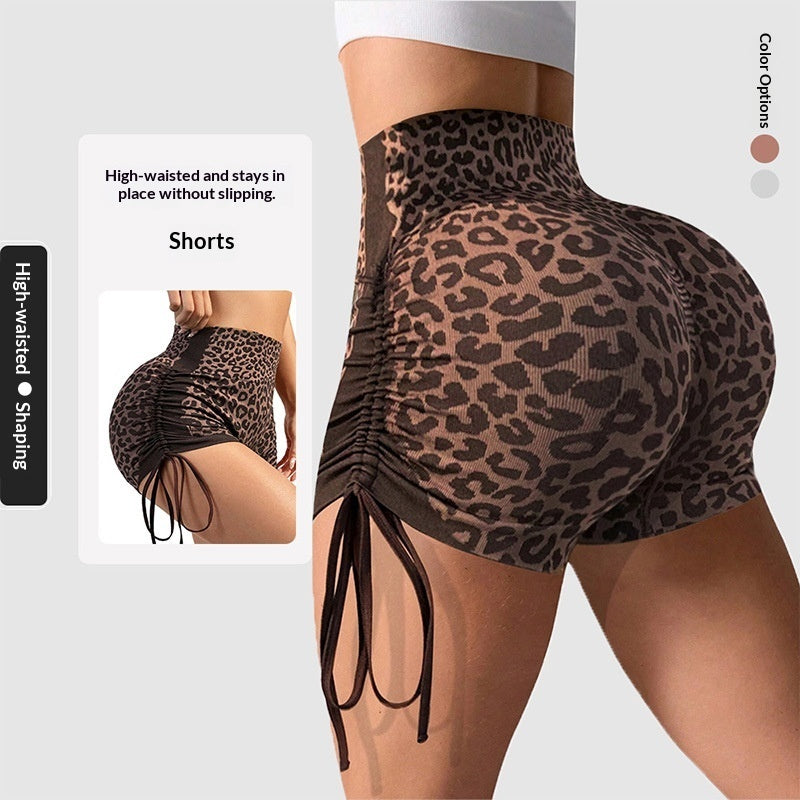 Seamless Peach-Butt High-Waist Yoga Pants – 3/4 Length Fitness Leggings for Women