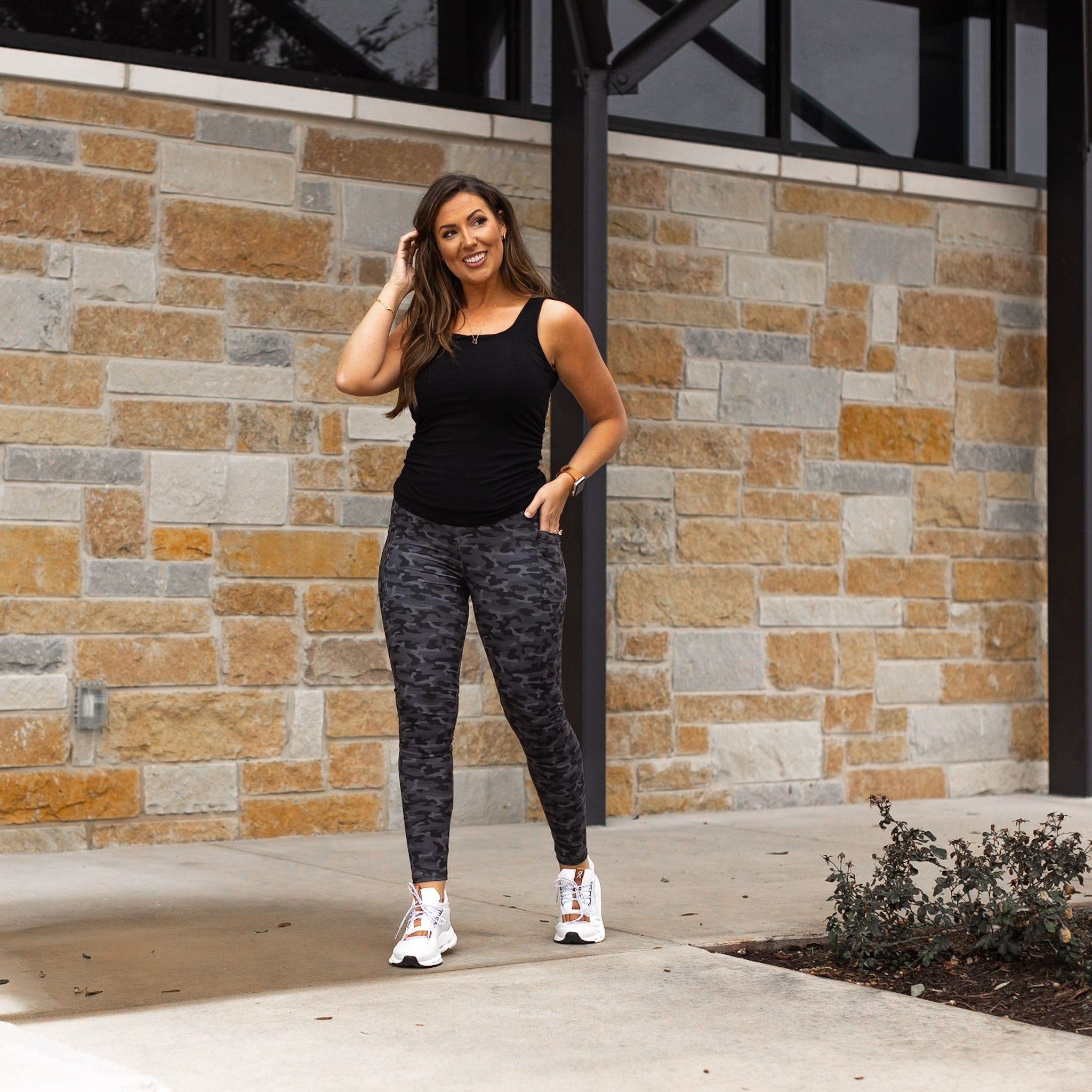 Maverick Camo Full-Length Leggings