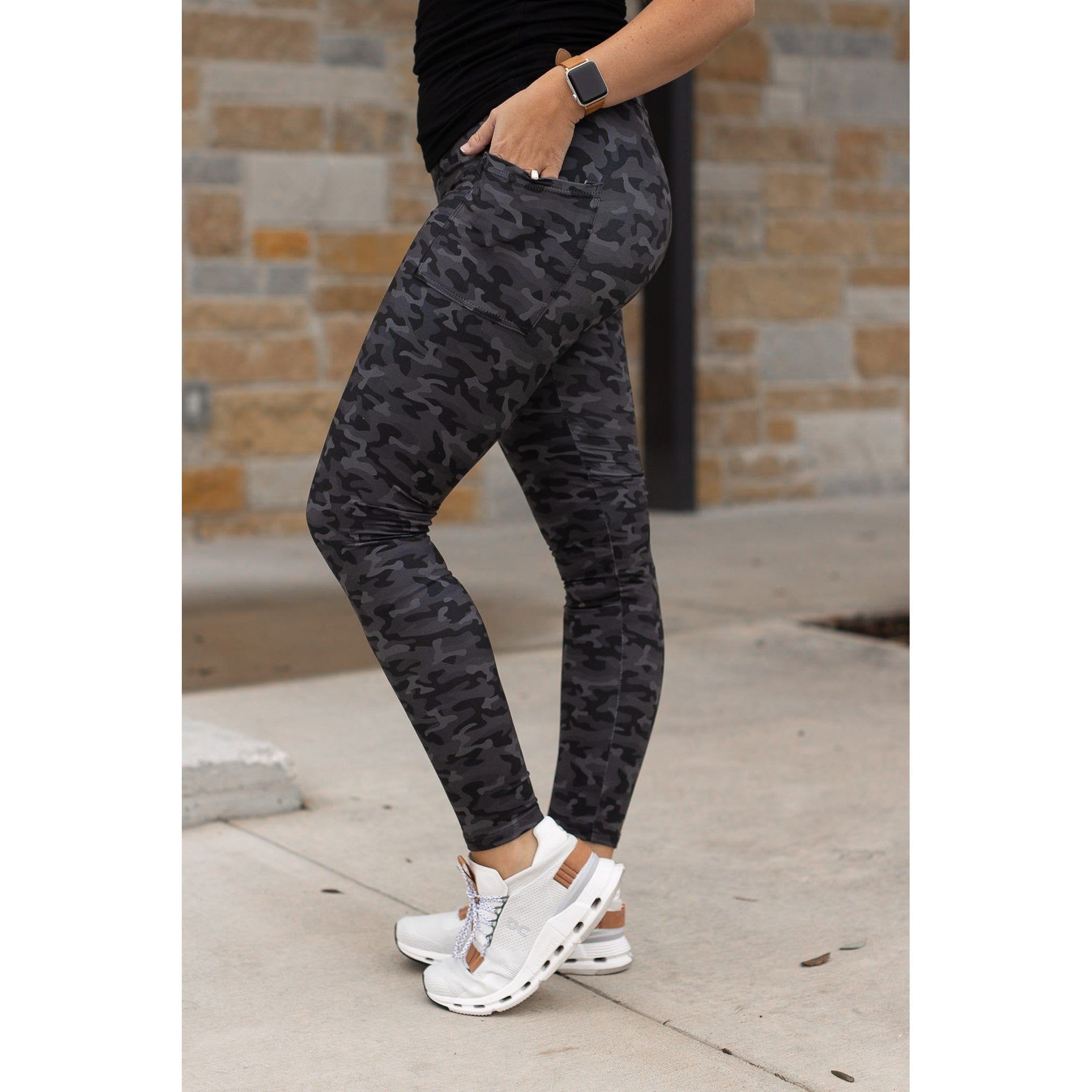 Maverick Camo Full-Length Leggings