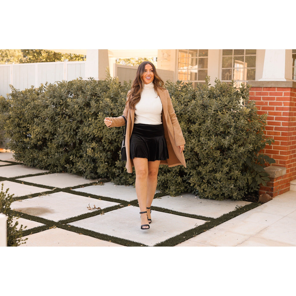 Aurora - Velvet Skort