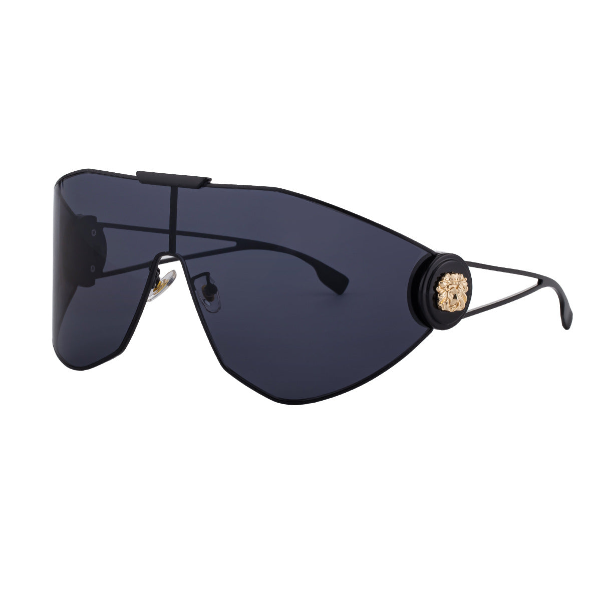 Women's Full-Frame Sports Aviator Sunglasses — Integrated Lens UV Protection