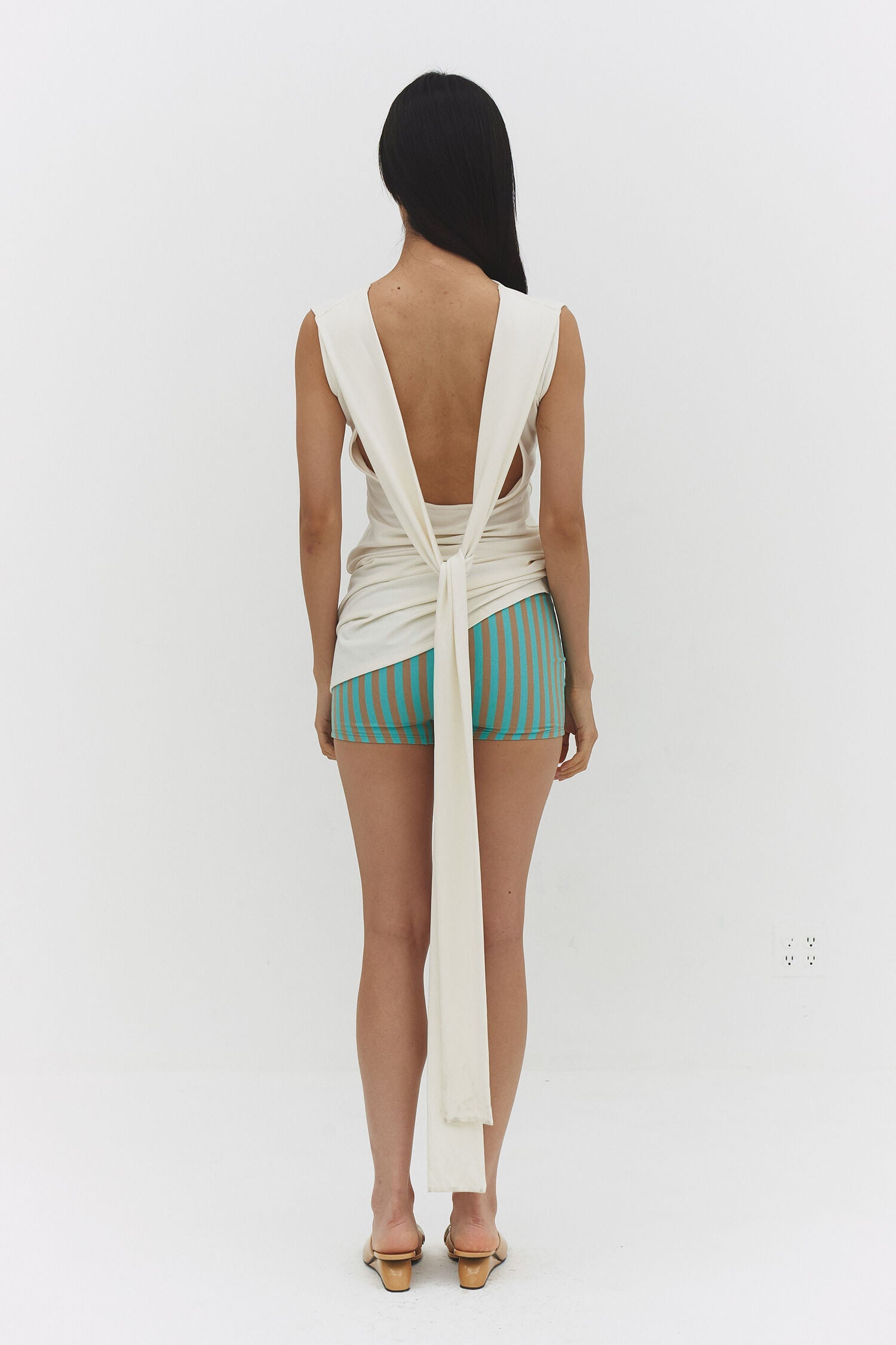 BEATRIZ DRESS IN OFF WHITE