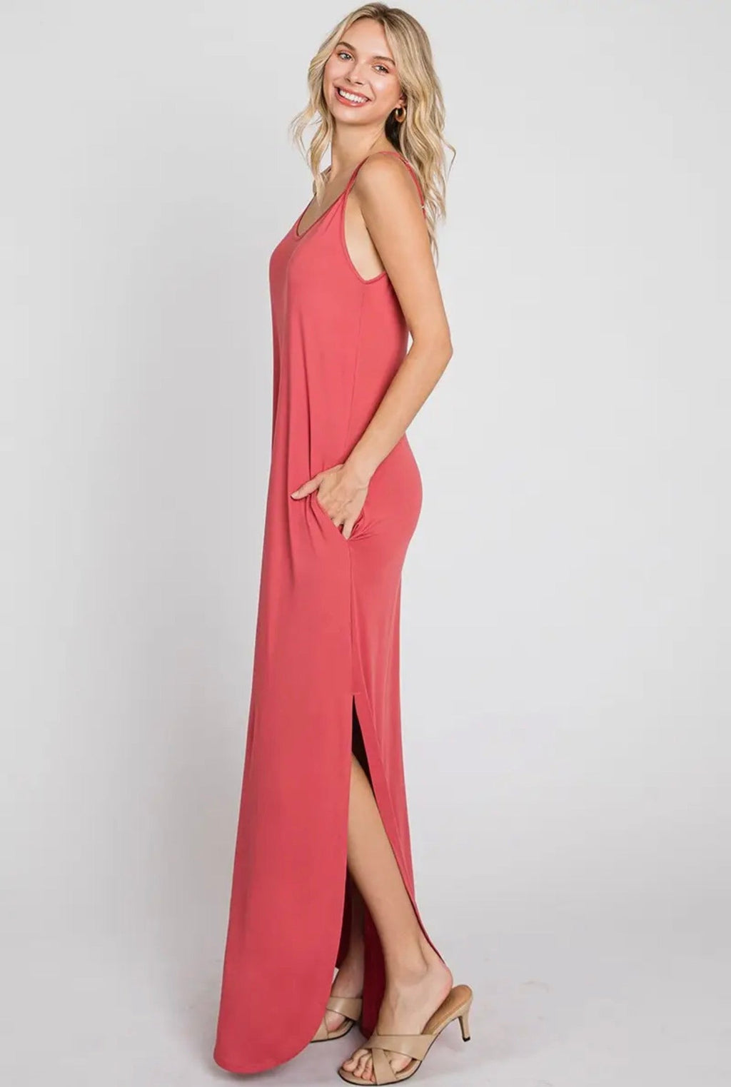Plus Size Effortless Cami Maxi Dress