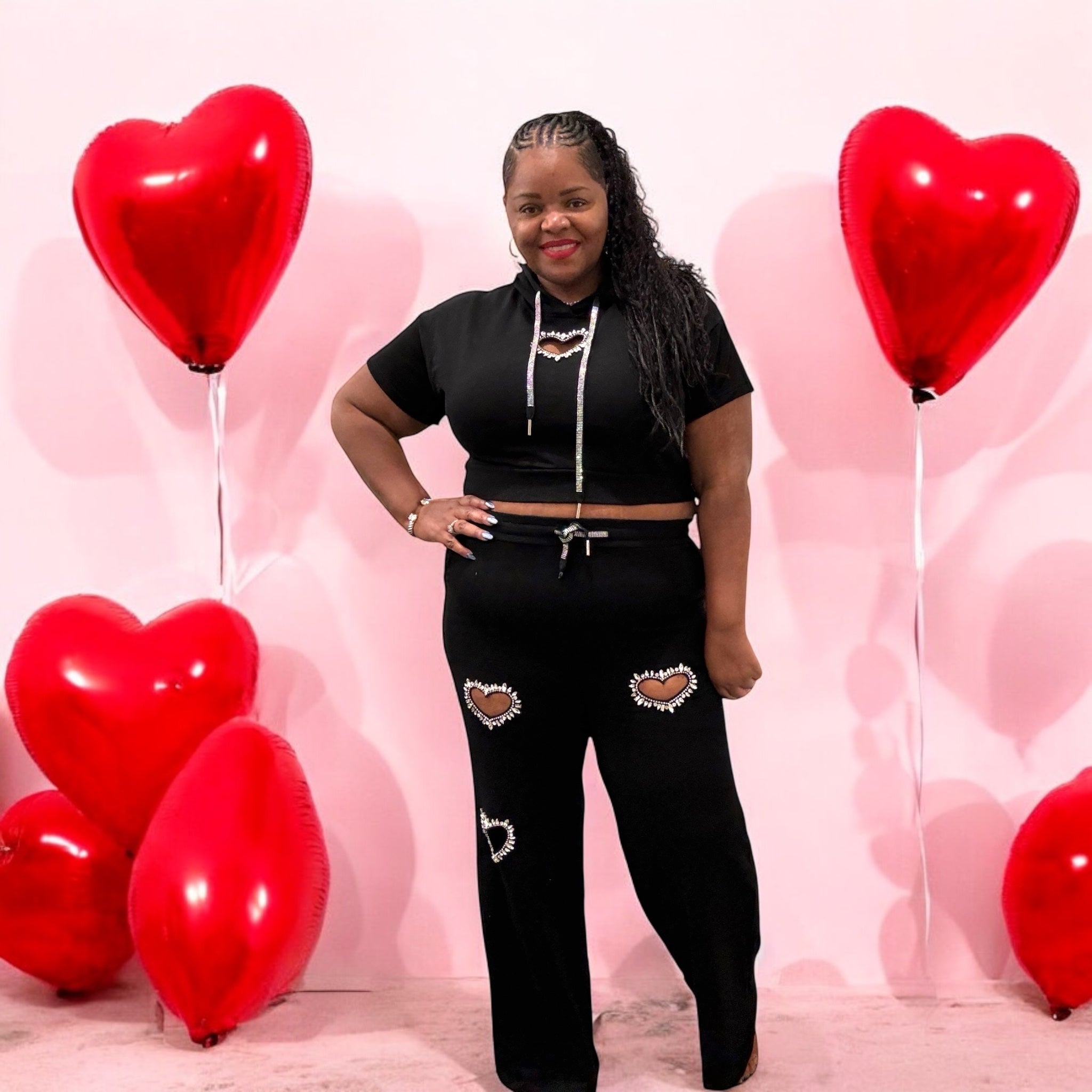All Hearts Bling Set