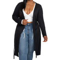 Women’s Plus Size Everyday Black Cardigan