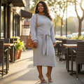 Women's Plus Size Light Weight Knit Dress