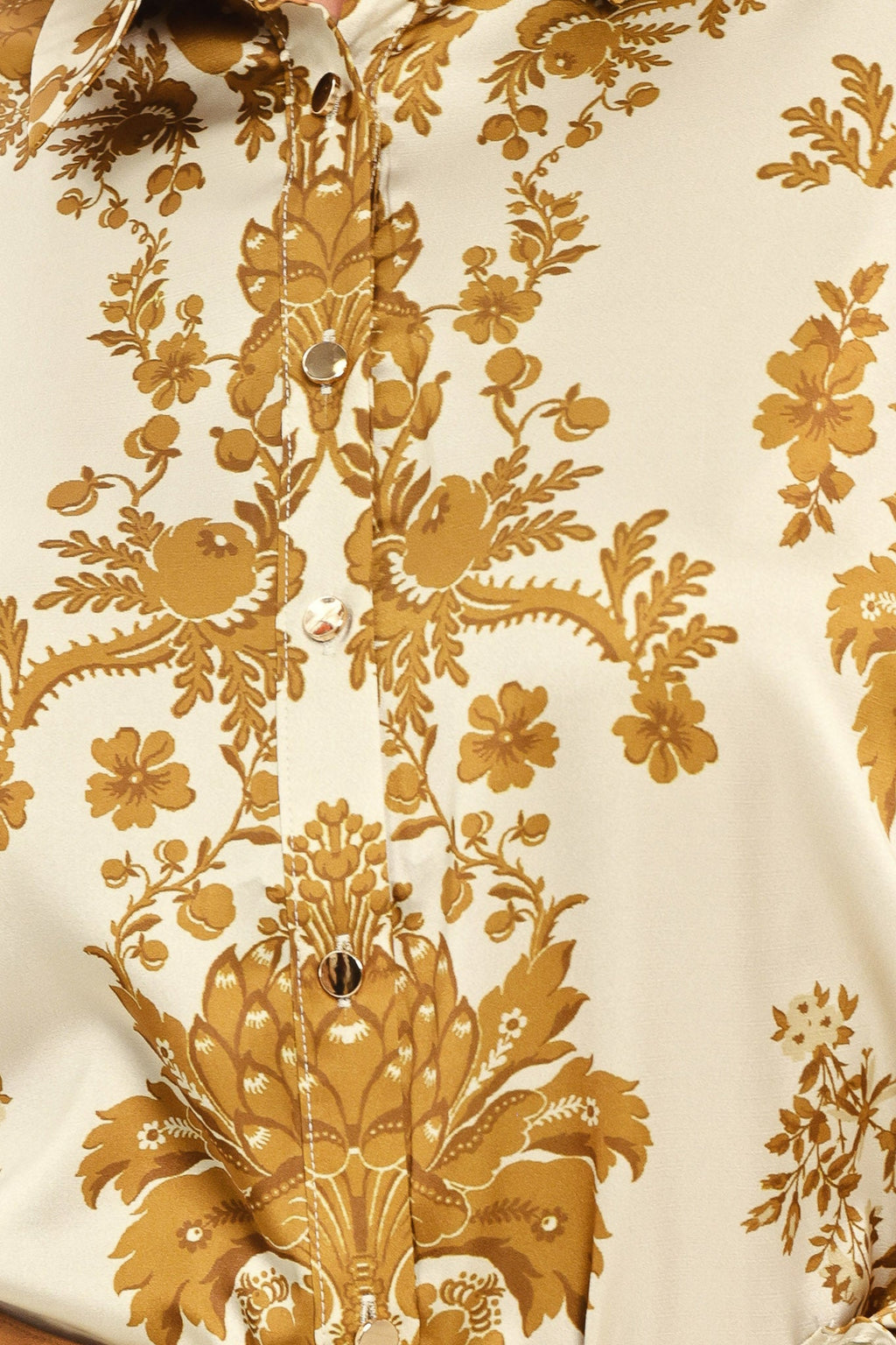 BAROQUE SUNSHINE WANDER WOVEN TOP