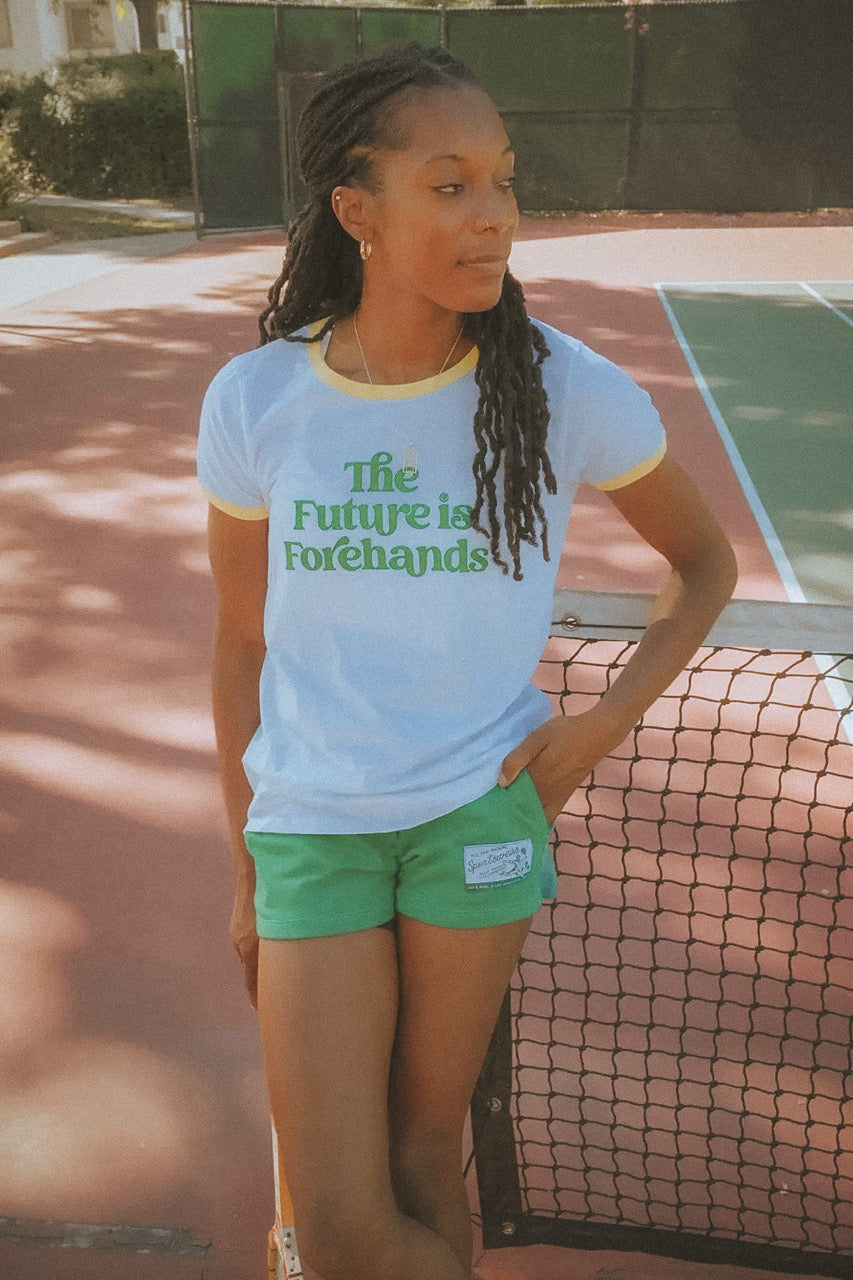 The Future is Forehands™ Ringer Tee