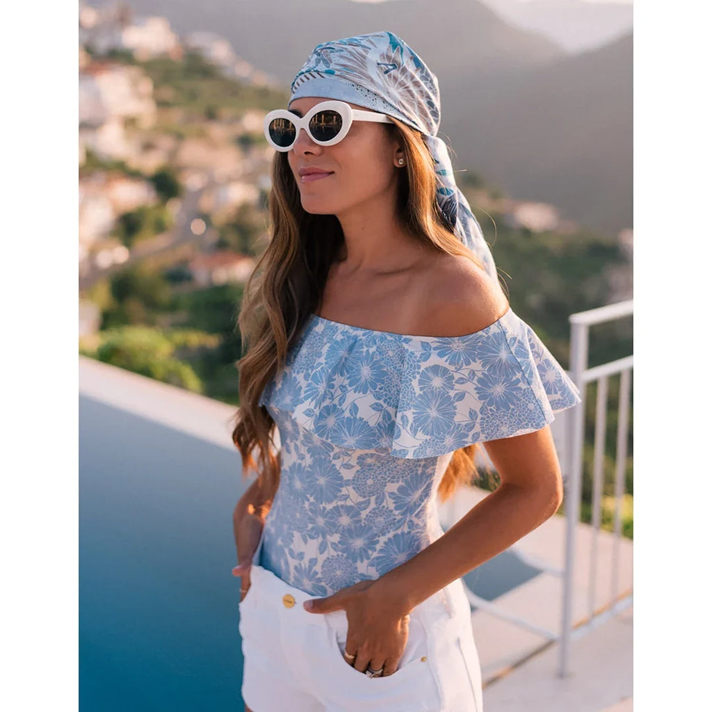 2025 New Sexy Off The Shoulder Solid Swimwear Women One Piece Swimsuit Female Bathing Suit Ruffle Monokini Swim Wear XL