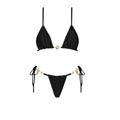Black 3Pc Button Bikini Sexy Swimsuit Women 2026 New Swimwear Lace Skirt Swim Suit Push Up Bathingsuit Bandeau Biquini Beachwear