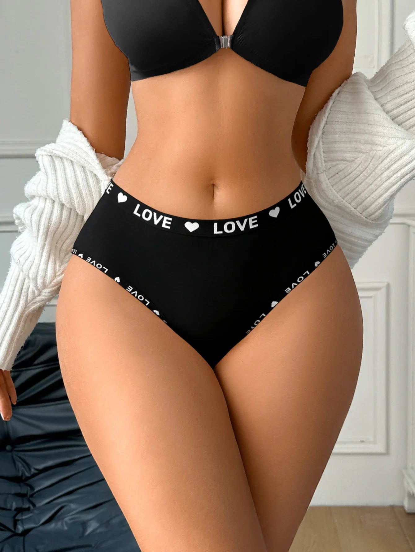 6Pcs/Set Daily Woman Seamless Panties Female Low Rise Plain Briefs Soft Breathable Stretch Ladies Underwear XS-XXL