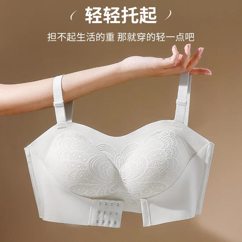 Front Closure Posture Corrector Bras Beauty Back Tops Butterfly Sports Vest strapless Bralette Humpback Correct Tops M-6XL Size