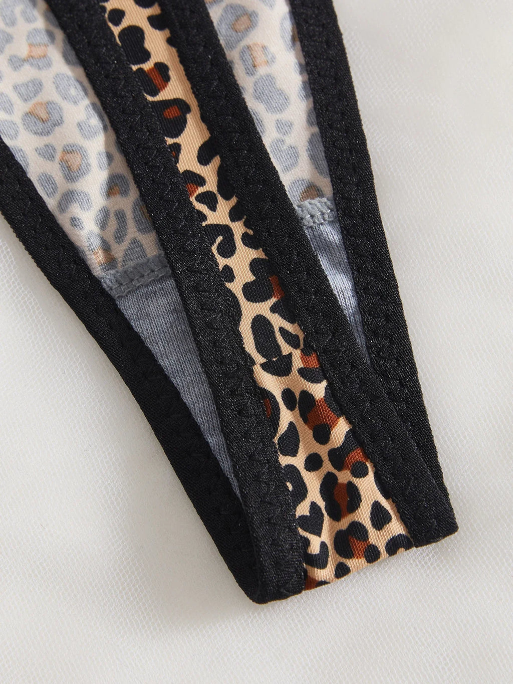 4 Piece Women Panties Sexy Low Rise G‑String Double Waistband Thong Fashion Female Sexy Underwear