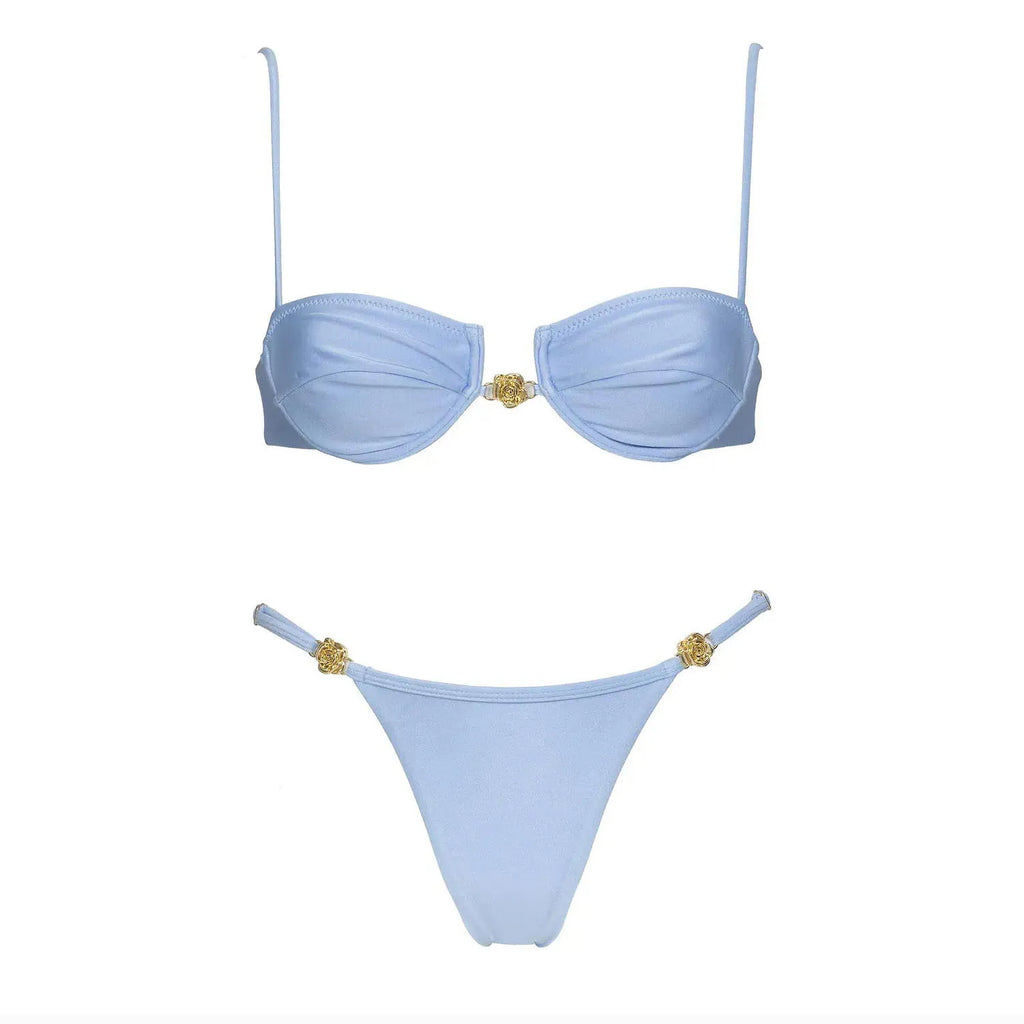 2026 2Pcs Sexy Women One Piece Swimsuit Female Push Up Swimwear Biquini  High Cut Monokini Solid Swim Suit Bathingsuit Beachwear