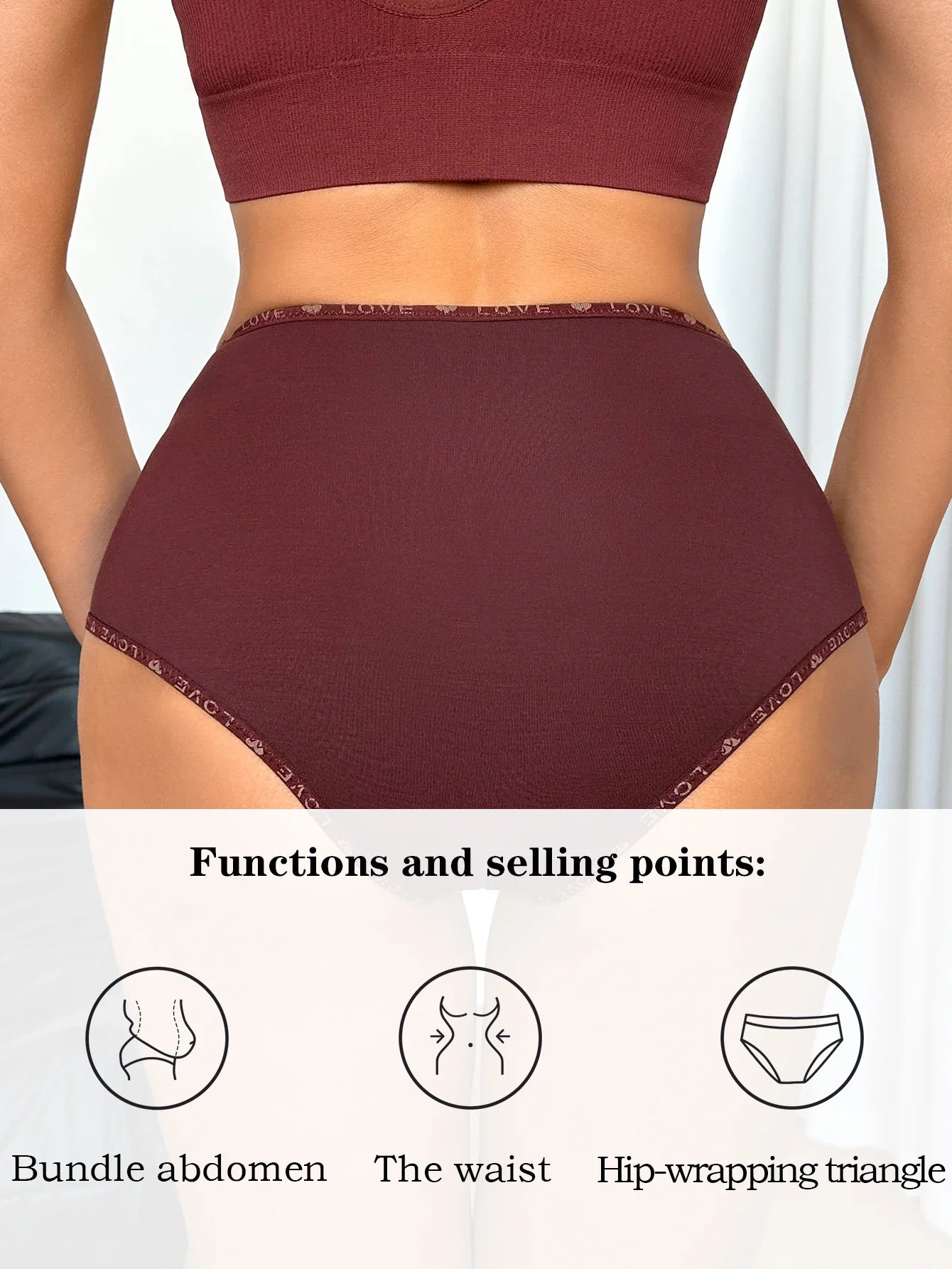 S-XXL Seamless Women Panties Daily High Waisted Soft Underwear Female Solid Color Briefs Ladies Intimate Wear