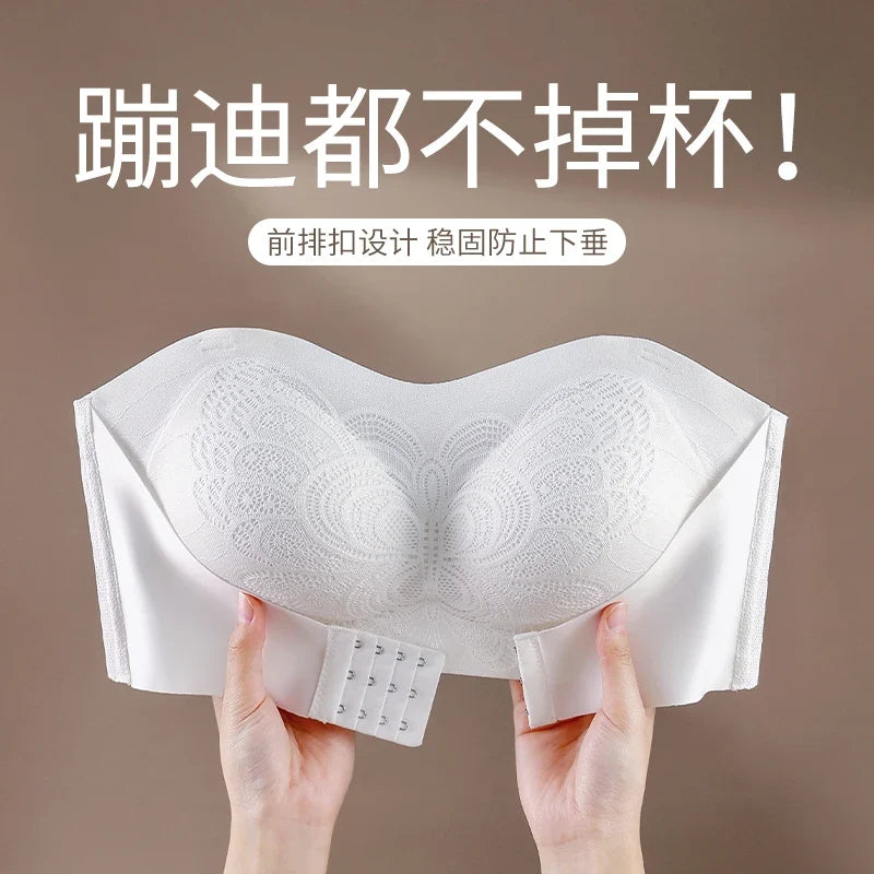 Front Closure Posture Corrector Bras Beauty Back Tops Butterfly Sports Vest strapless Bralette Humpback Correct Tops M-6XL Size