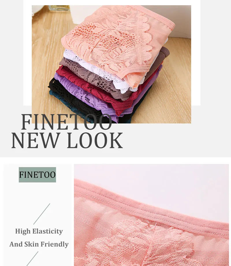 Women Sexy Lace Thongs Ladies Solid Color G-String Panties Floral Perspective Underwear Female Soft Breathable Intimate Lingerie