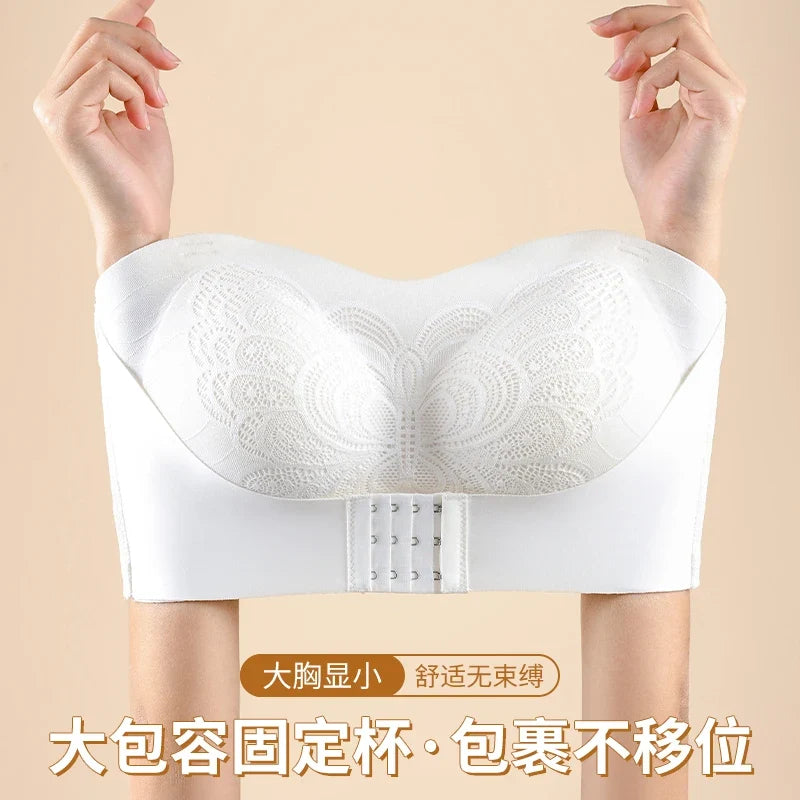 Front Closure Posture Corrector Bras Beauty Back Tops Butterfly Sports Vest strapless Bralette Humpback Correct Tops M-6XL Size