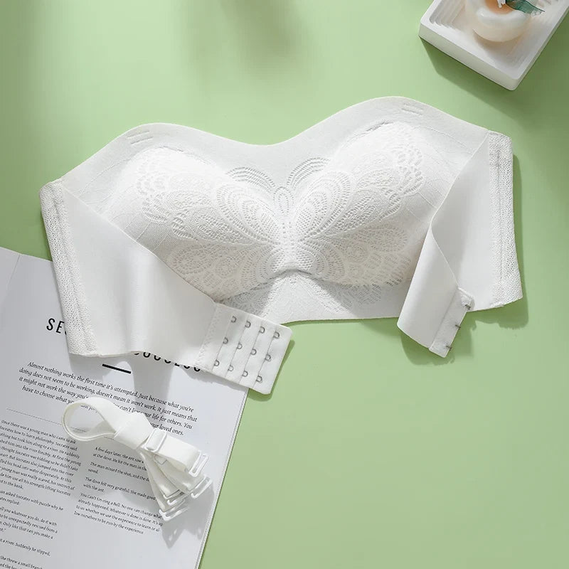 Front Closure Posture Corrector Bras Beauty Back Tops Butterfly Sports Vest strapless Bralette Humpback Correct Tops M-6XL Size