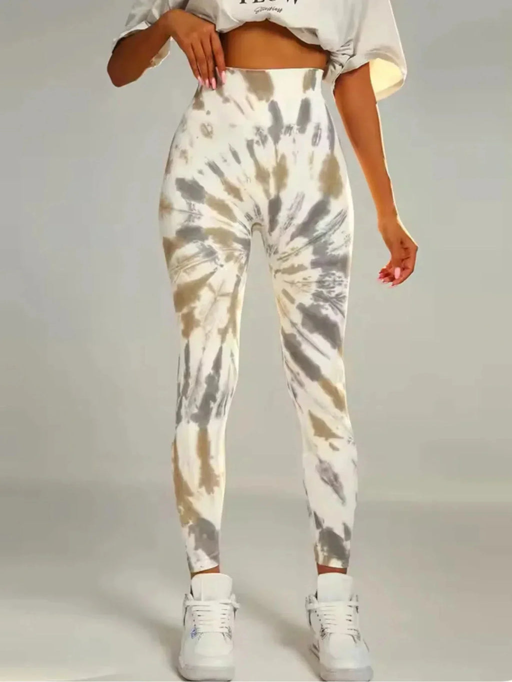 🧘‍♀️ Tie-Dye Seamless High-Waist Scrunch Butt Leggings