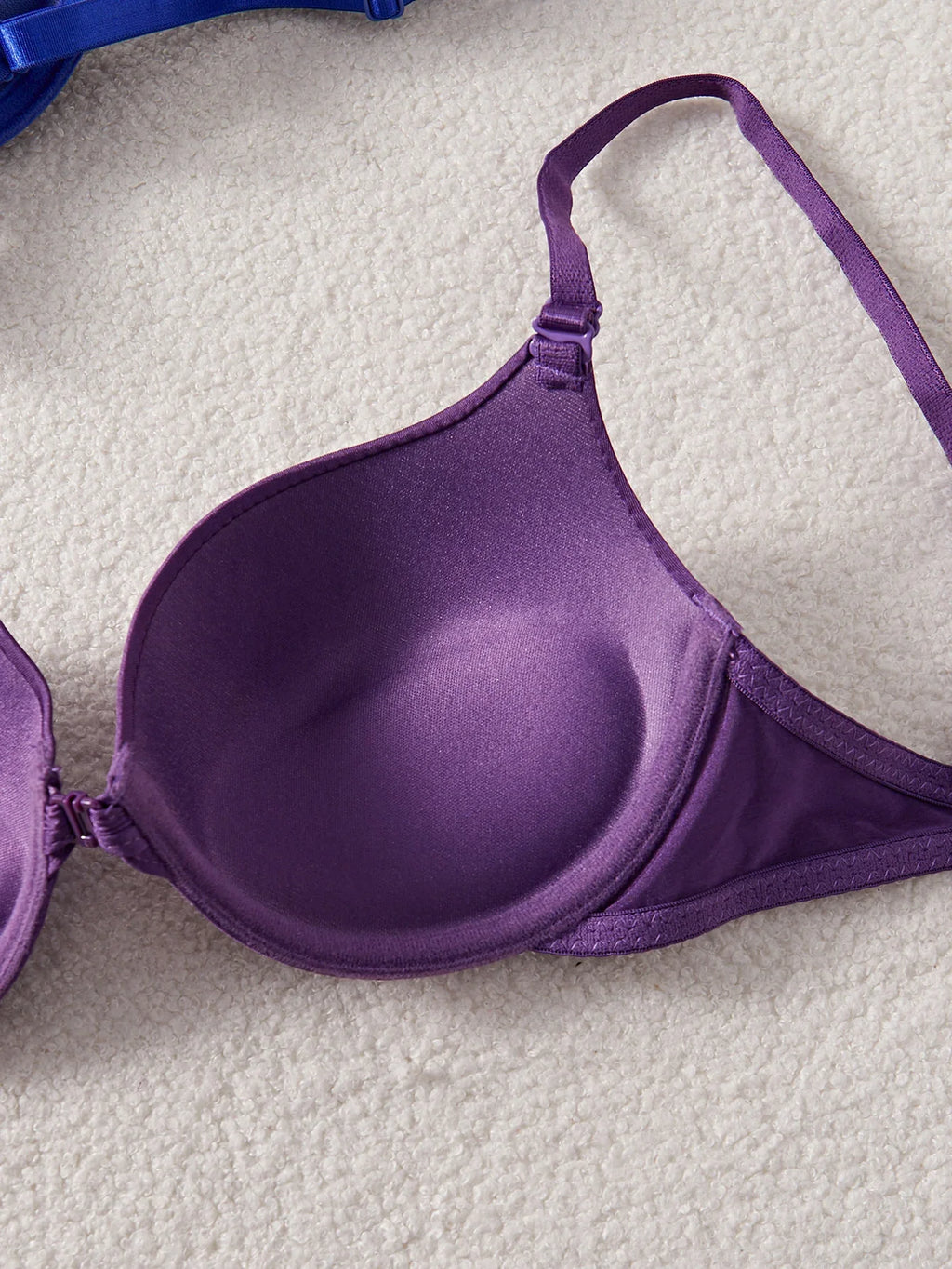 3-Pack Women's Underwear Set Everyday Basic Simple Solid Underwire Padded Push-Up Bra Casual & Comfortable T-Shirt Women's Bra