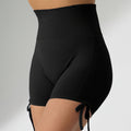 Seamless Peach-Butt High-Waist Yoga Pants – 3/4 Length Fitness Leggings for Women