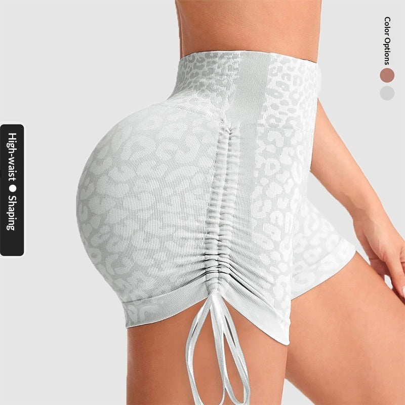Seamless Peach-Butt High-Waist Yoga Pants – 3/4 Length Fitness Leggings for Women