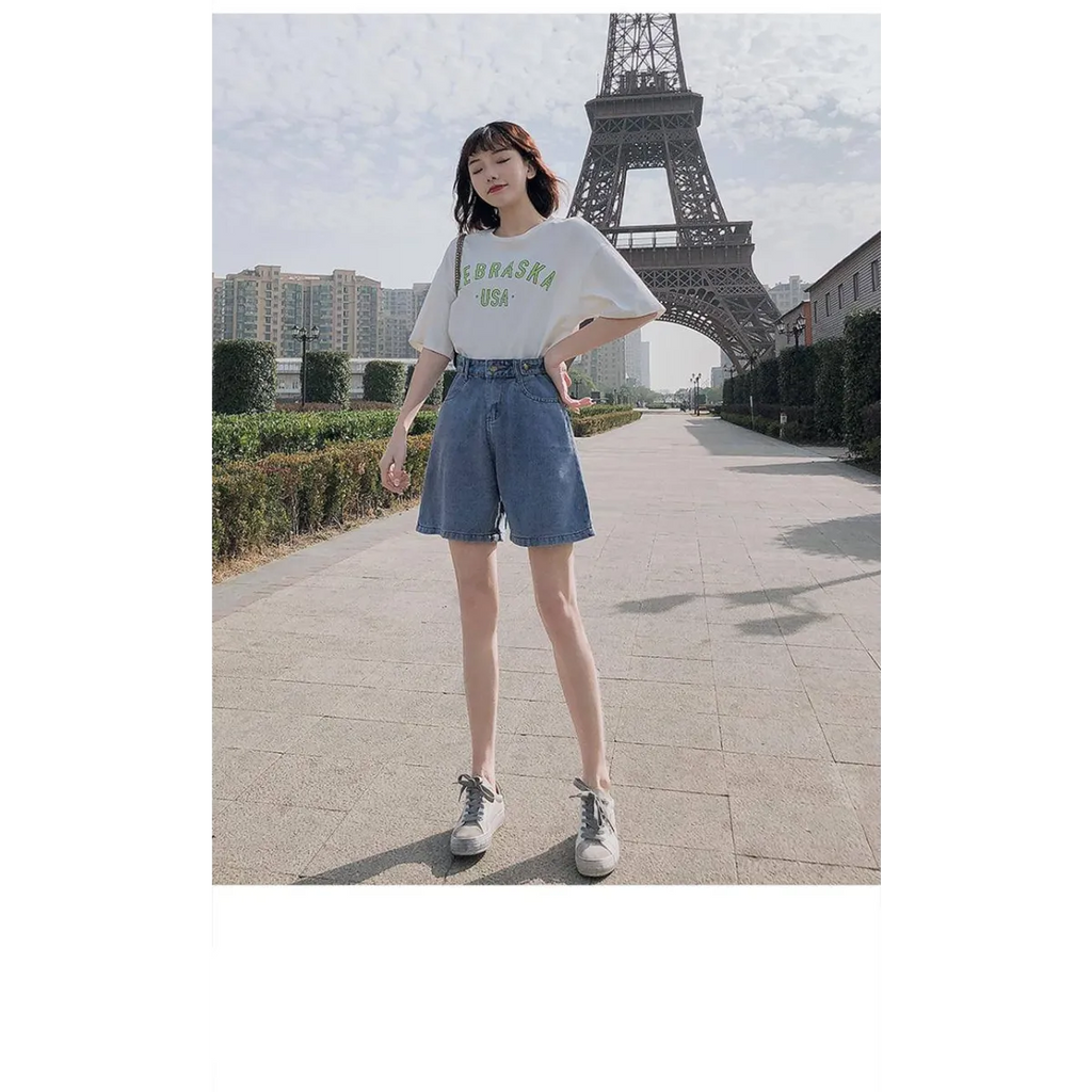 Classic Harajuku Jean Shorts