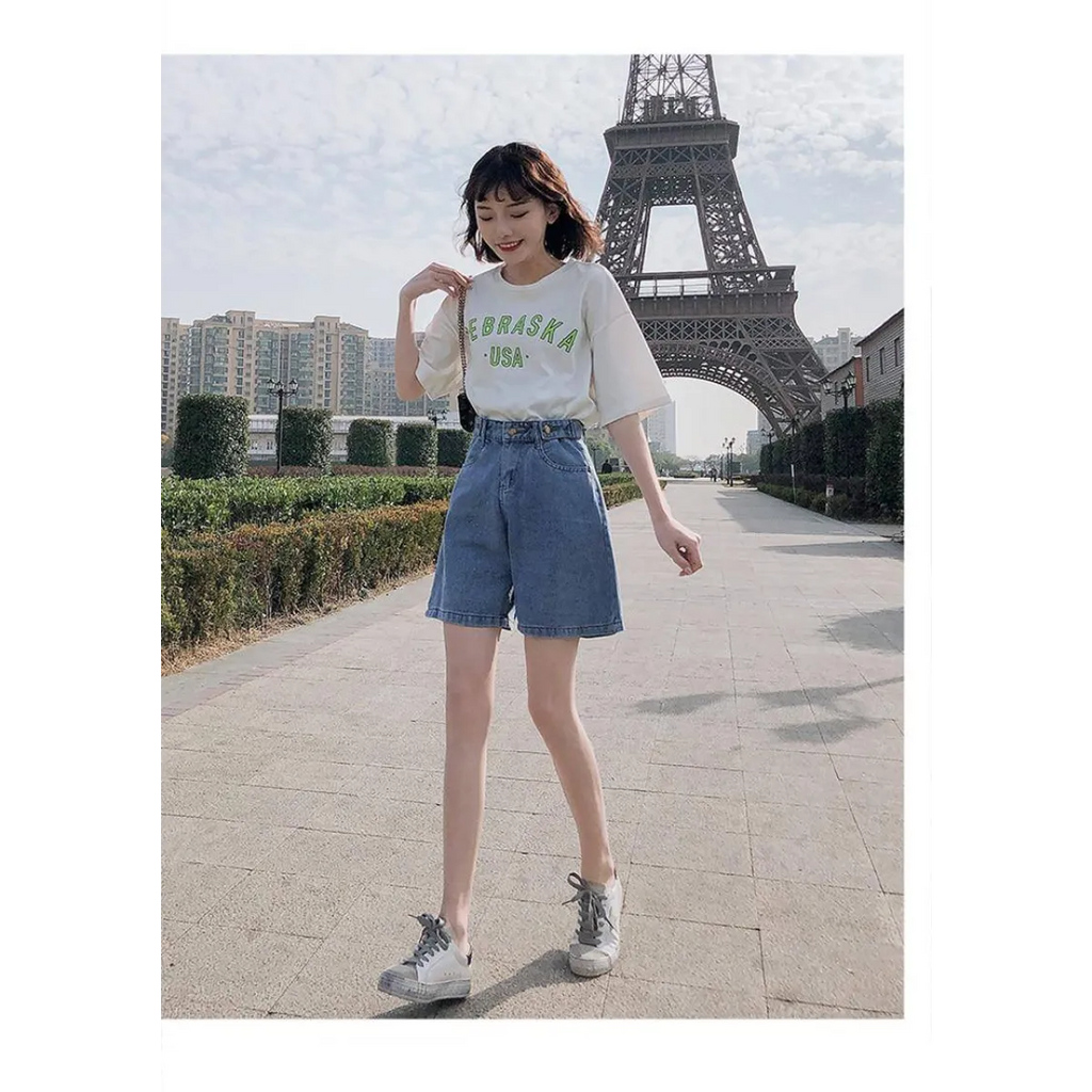 Classic Harajuku Jean Shorts