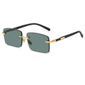 Rimless Crystal Sunglasses – Lightweight & Trendy