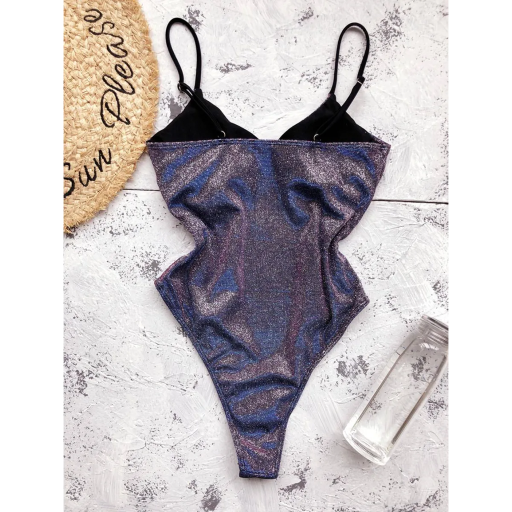 Glitter One-piece Swimsuits