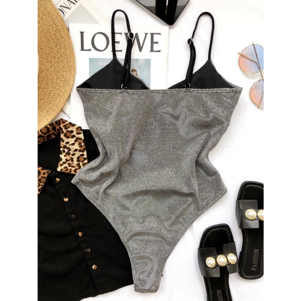 Glitter One-piece Swimsuits