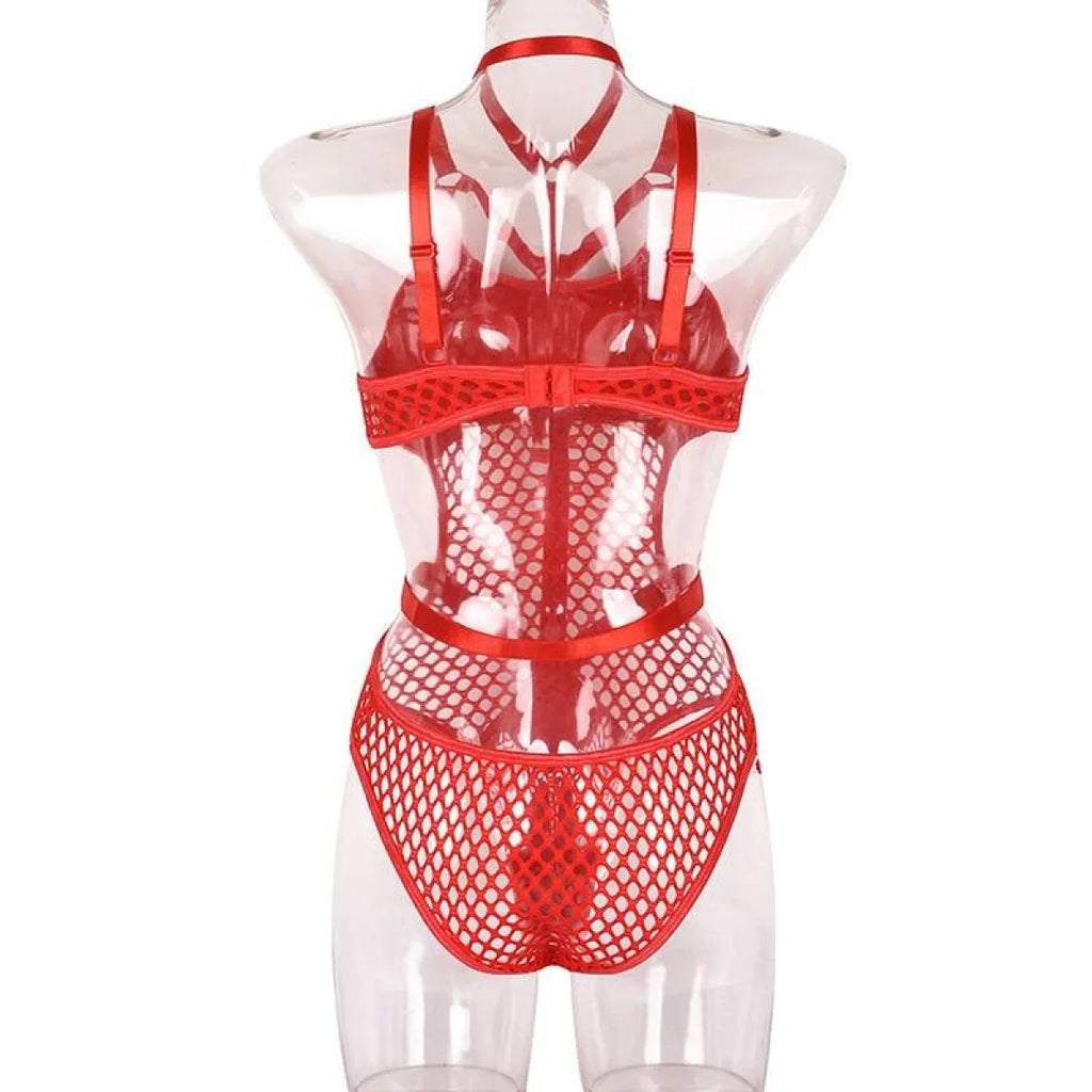 Gothic Fishnet Bodysuits