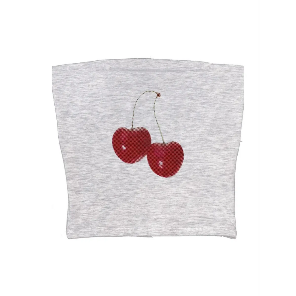 Harajuku Cherry Graphic Print T-Shirt