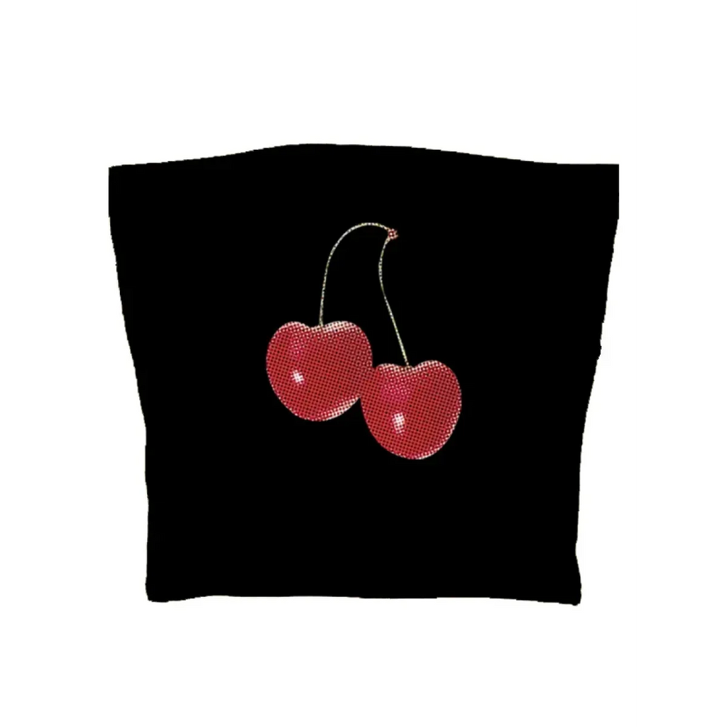 Harajuku Cherry Graphic Print T-Shirt