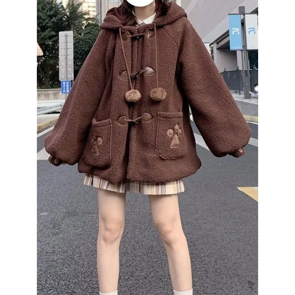 Kawaii Harajuku Style Cat Paw Winter Coat