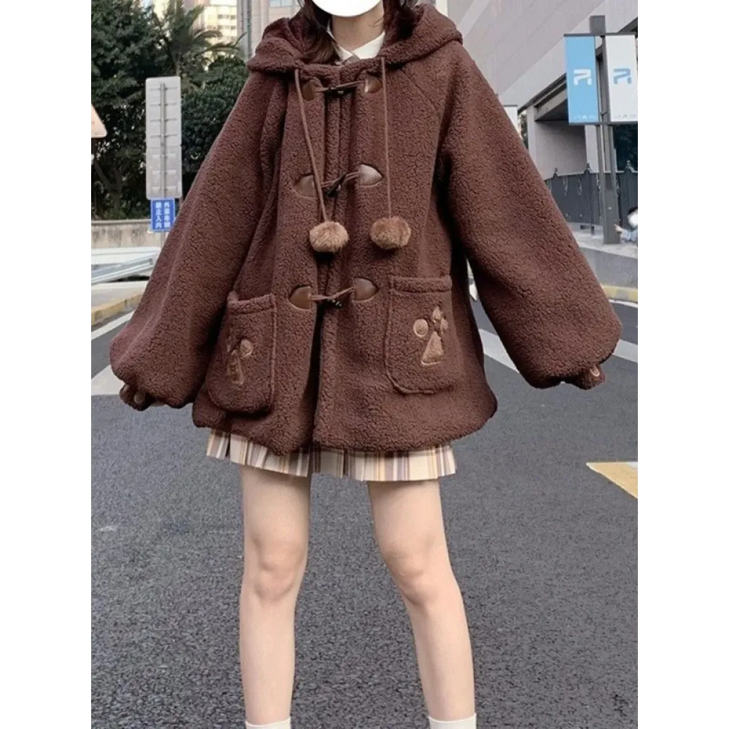 Kawaii Harajuku Style Cat Paw Winter Coat