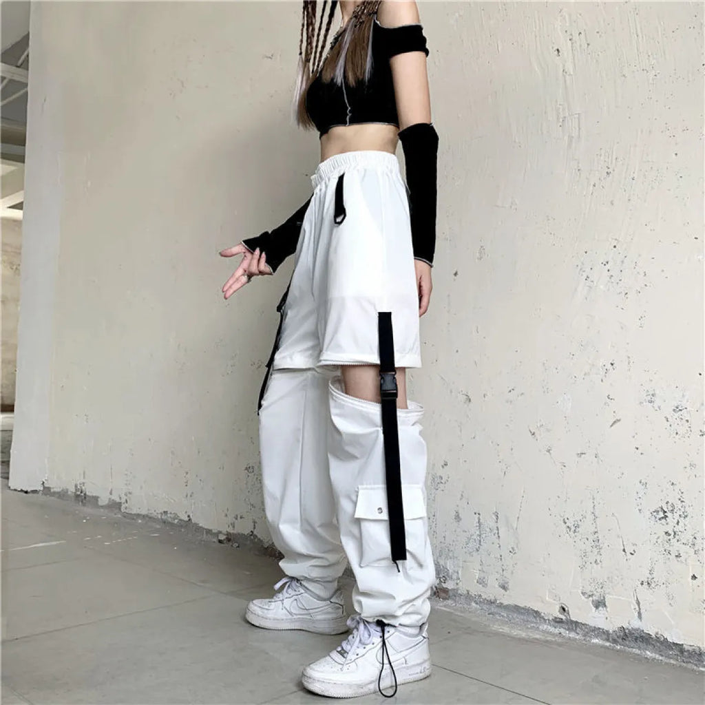 Korean Techwear Cargo Pants