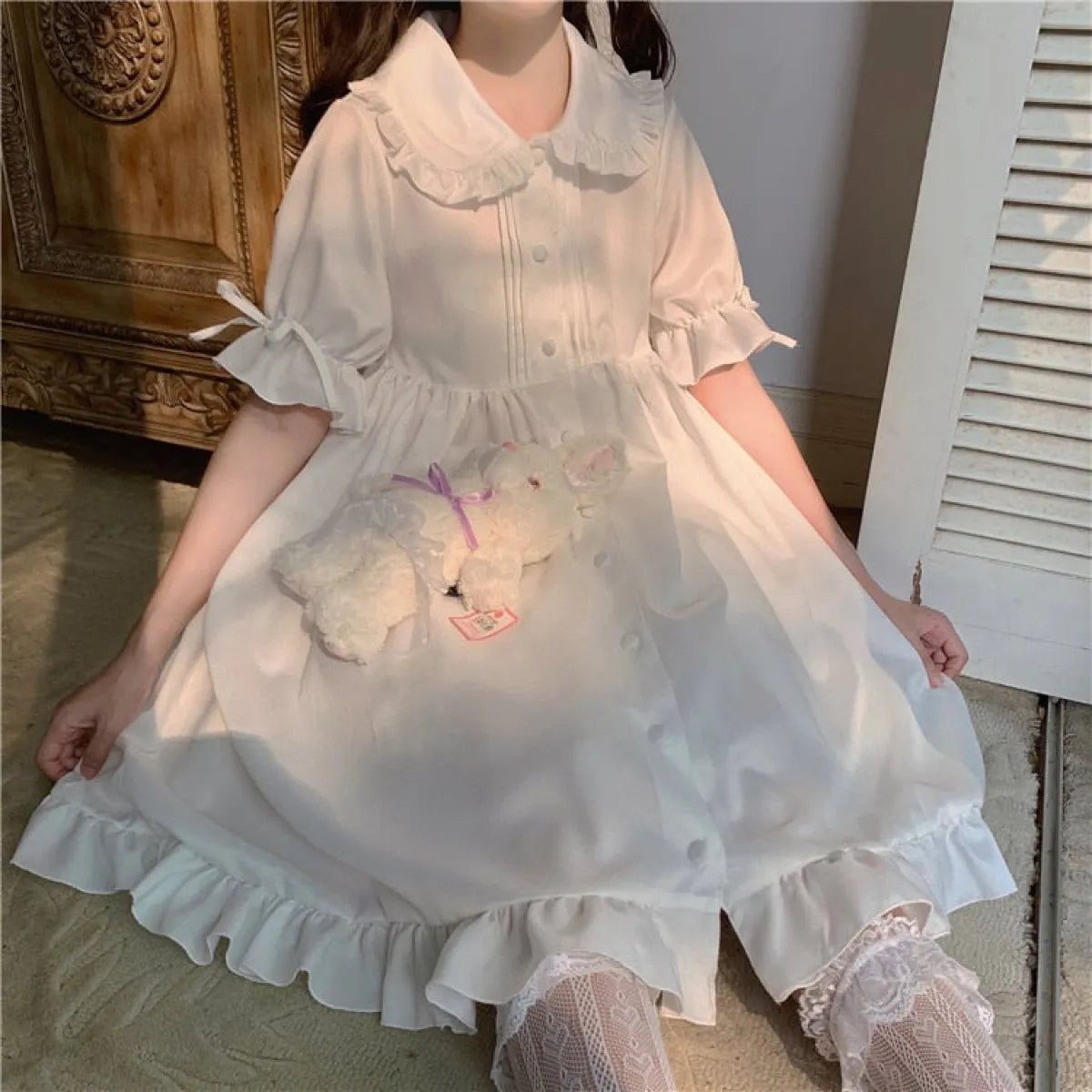 Kawaii Lolita Ruffle Dress