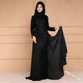 Noble Elegant Slim Purple Sequined Evening Gown