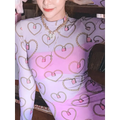 Pastel Gothic Mesh Bodysuit