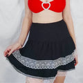 Lolita Plaid Mini Skirt – Gothic Harajuku