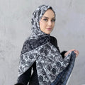 Printed Hijab Scarf(MH239)