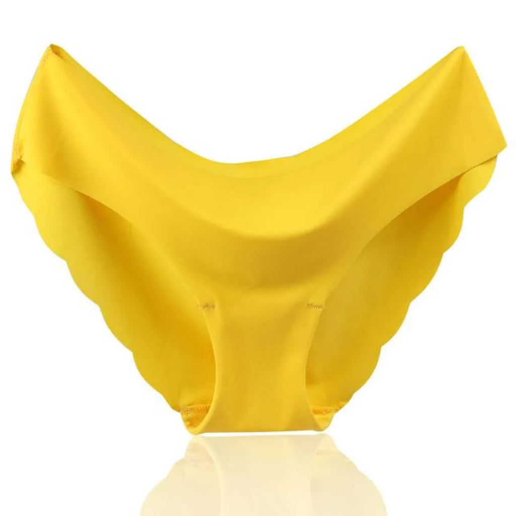 Low-Rise Seamless Panties Set - 3 Pcs