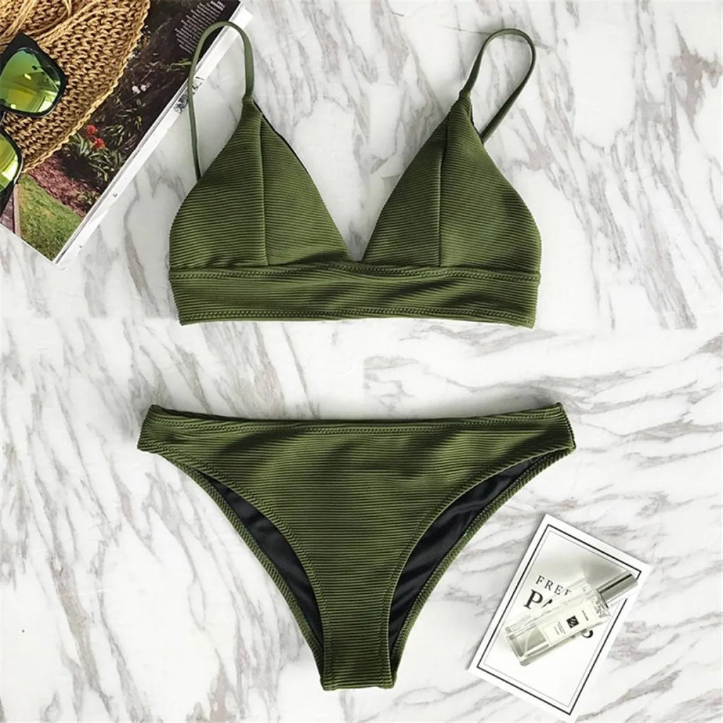 Solid Women's Bikini