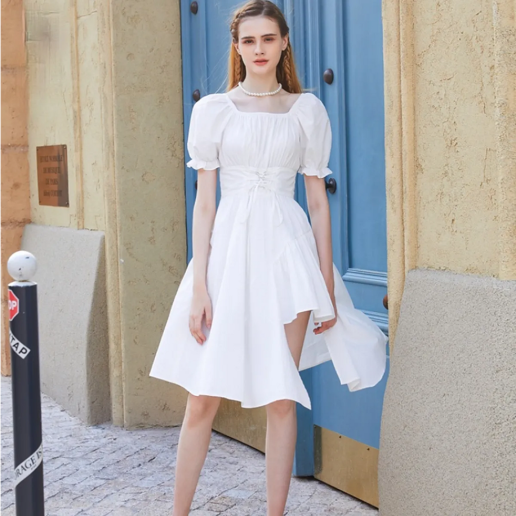 Kawaii Square Collar Dress