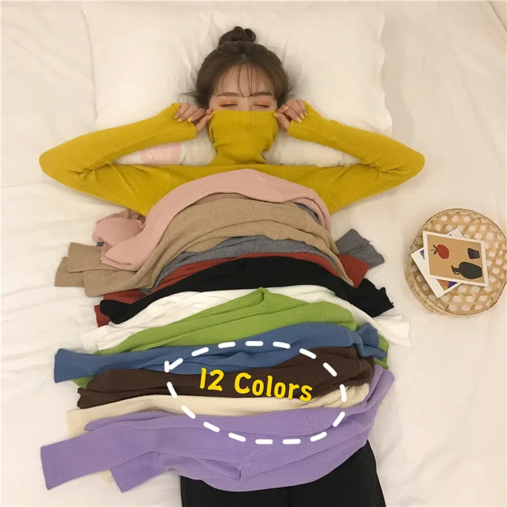 Vintage Harajuku Turtleneck Sweater