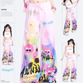 Graffiti Wide-Leg Pants – Y2K Harajuku Streetwear Aesthetic